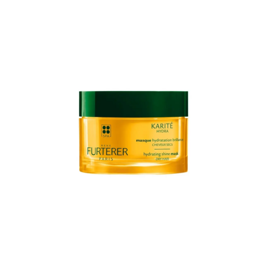 René Furterer Karité hydra masque hydratation brillance 200 ml — masque cheveux secs démêlant sans alourdir