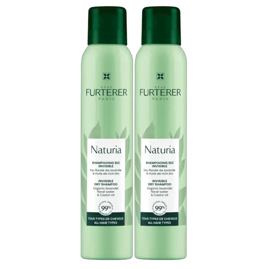 Furterer Naturia Shampooing sec invisible 2 x 200 ml