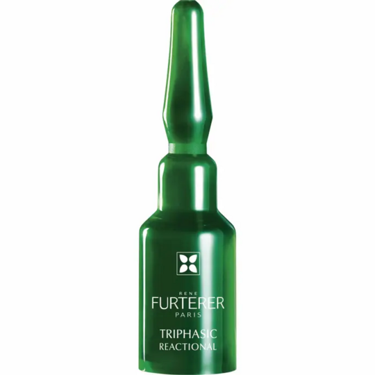 René Furterer Triphasic Reactional Traitement 2-en-1 Antichute & Pousse 12 x 5 ml