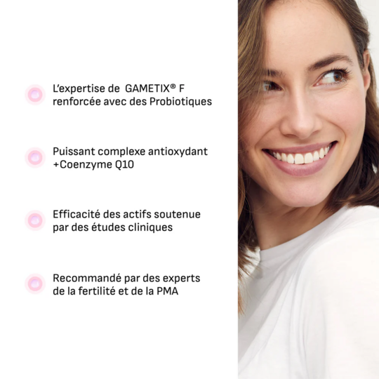 Gametix F Biotic + 30 sachets  - Fertilité féminine et qualité ovocytaire
