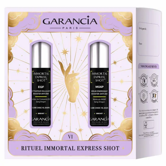 Garancia Coffret Noël Rituel Peau Neuve – Pschitt Magique 100 ml + Diabolique Tomate Crème d’Eau 20 ml, grain de peau affiné et teint éclatant