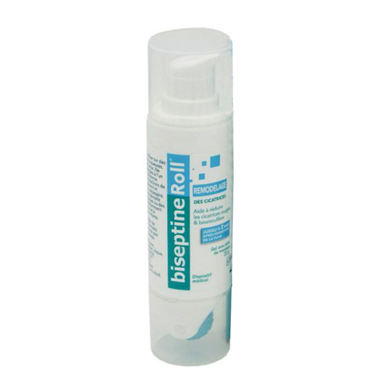 Gel Biseptine Roll - Remodelage des Cicatrices - 20 g