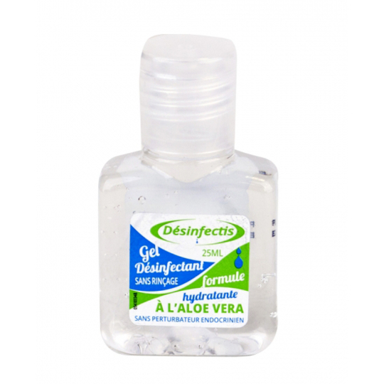 Gel Hydroalcoolique Désinfectant Sans Rinçage - 25 ml