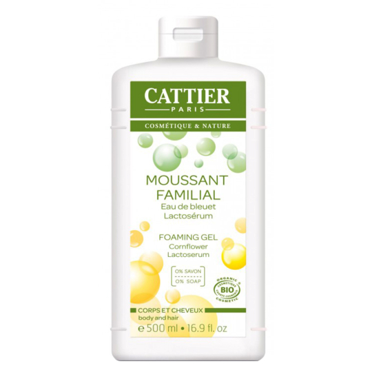 Gel Moussant Familial Corps & Cheveux Bio - 500 ml