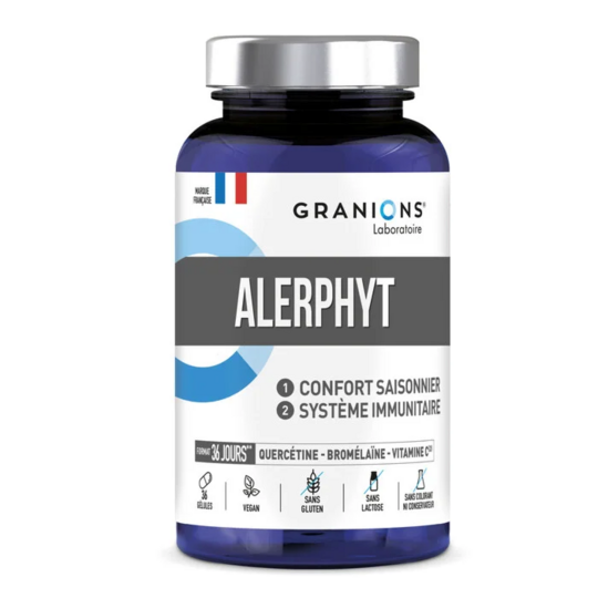 Granions Alerphyt système immunitaire cure de 12 jours 36 gélules