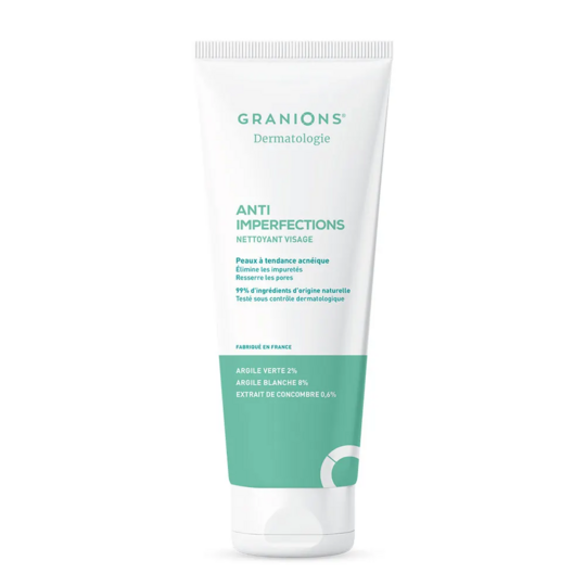 Granions Dermatologie nettoyant anti-imperfections 150g – soin purifiant acné