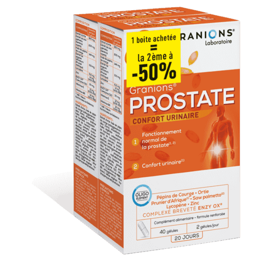 Granions Prostate 2 x 40 gélules