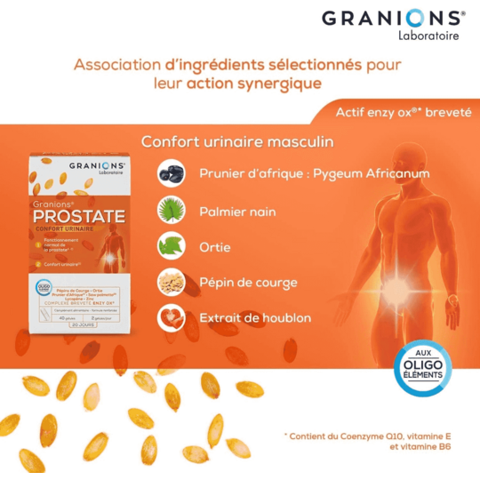 Granions Prostate 2 x 40 gélules