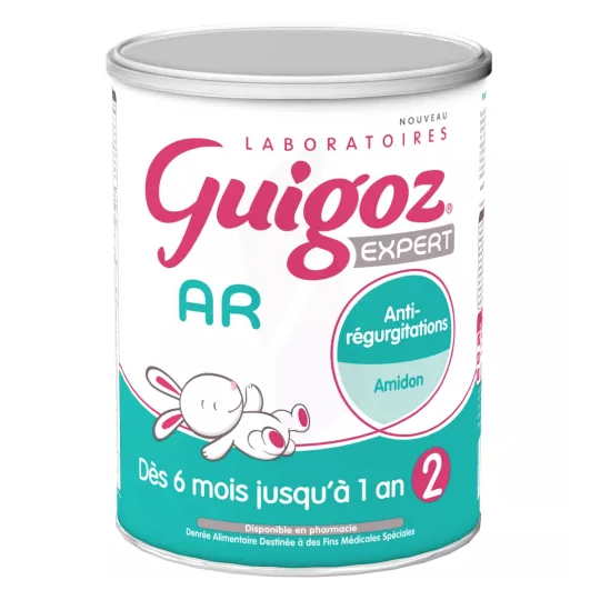 Guigoz Expert AR 2 Lait en Poudre Anti-Régurgitations 6-12 Mois 780 g