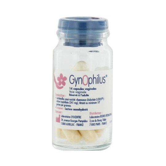 Gynophilus Gélules Vaginales - 14 gélules vaginales