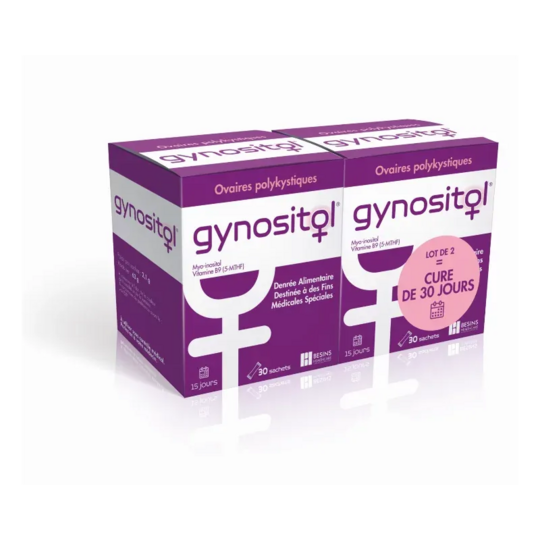 Gynositol 2 x 30 sachets – Complément alimentaire SOPK & fertilité féminine