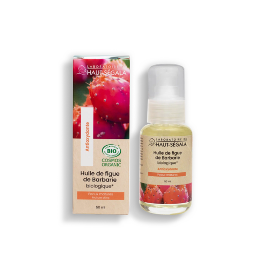 Haut-Segala Huile de figue de Barbarie BIO Régénération et anti-âge 50 ml