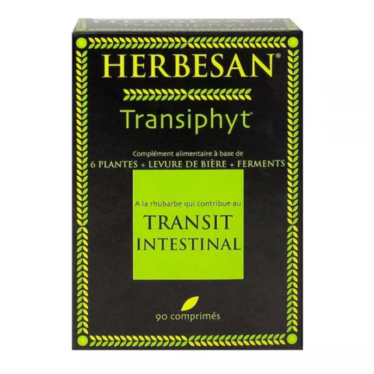 Herbesan Transiphyt 90 comprimés – complément alimentaire transit intestinal naturel