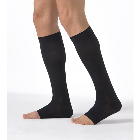 HOMME - Expert - Chaussettes Normales Pieds Ouverts Noir C3 - Taille M