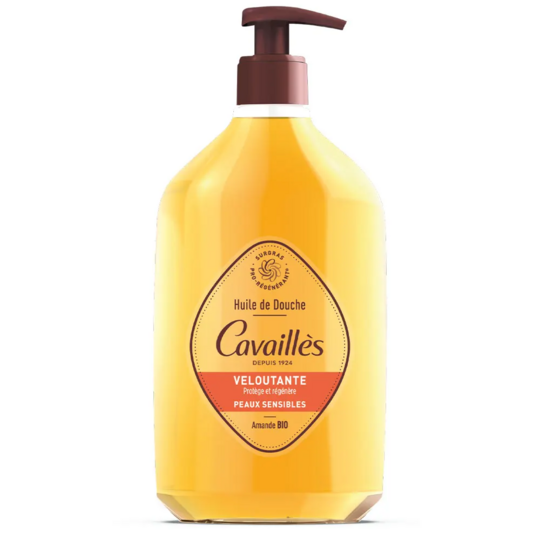 Cavaillès Huile de Douche Veloutante Amande BIO 750 ml