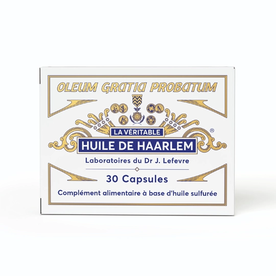 Huile de Haarlem Originale – 30 capsules