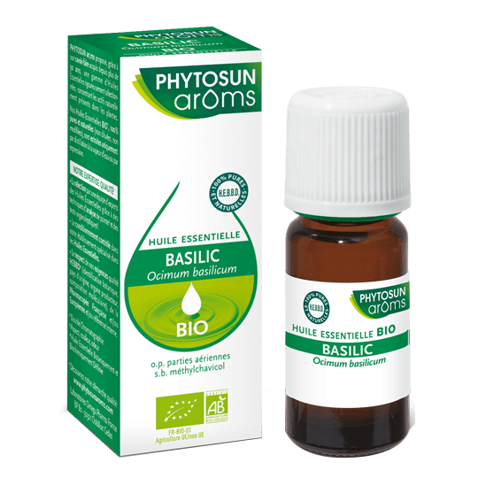HUILE ESSENTIELLE - Basilic à Linalol  Bio - 5 ml