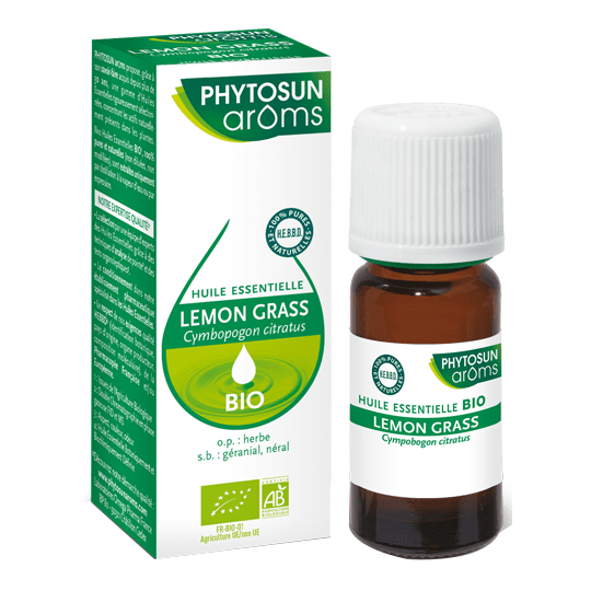 HUILE ESSENTIELLE - Lemon Grass Bio - 10 ml
