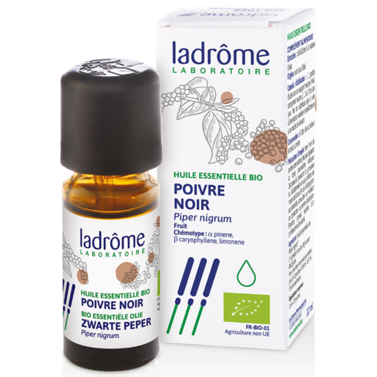 HUILE ESSENTIELLE - Poivre Noir Bio - 10 ml