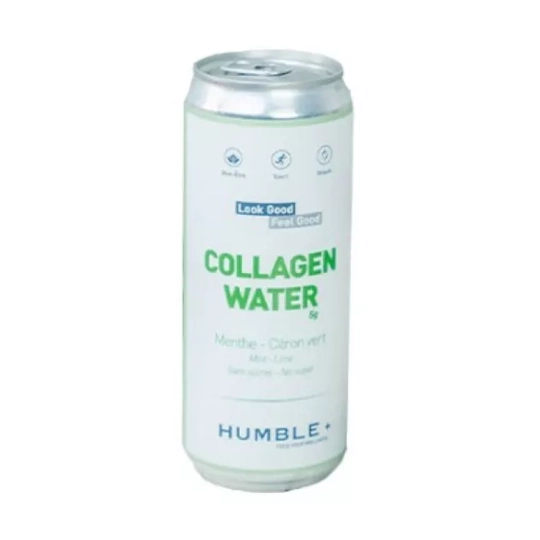 Humble+ Collagen Water Menthe & Citron vert 33 cl