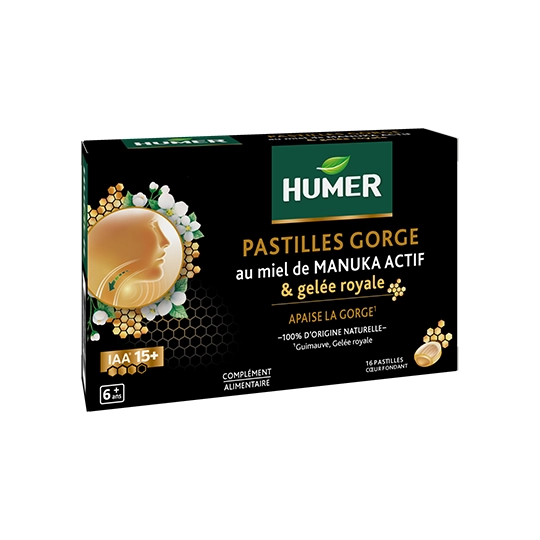 Humer Pastille Manuka Actif & Gelée Royale