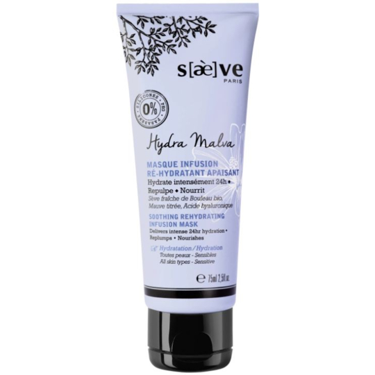 HYDRA MALVA - Masque Infusion Visage Ré-hydratant Apaisant Bio - 75 ml