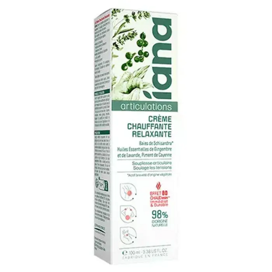 Iana articulations crème chauffante relaxante — tube de 100 ml