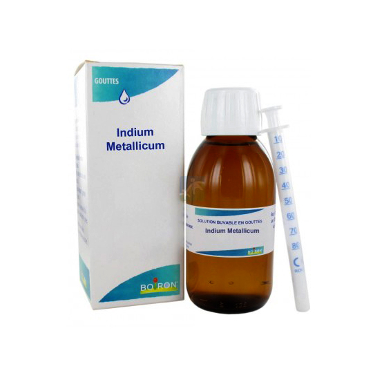 Boiron Indium Metallicum 8DH - Flacon Gouttes - 60 ml