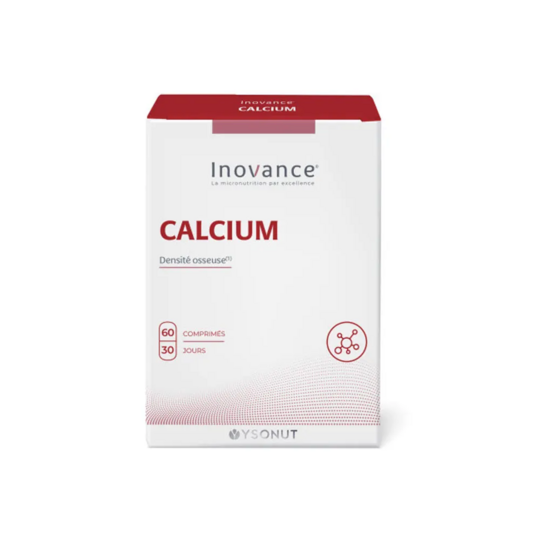 Inovance Calcium 60 comprimés – Capital osseux, fonction musculaire et apport en calcium