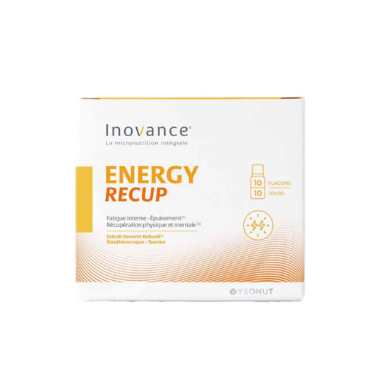 Inovance Energy Recup 10 x 10 ml – Énergie, récupération physique et mentale