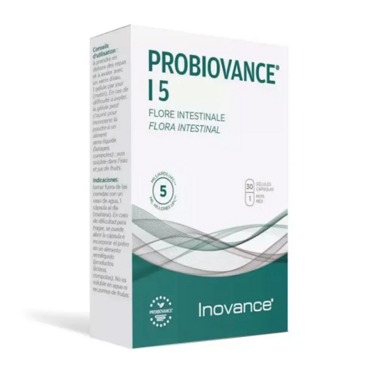 Inovance Probiovance I5 flore intestinale et immunité 30 gélules – Probiotiques microencapsulés