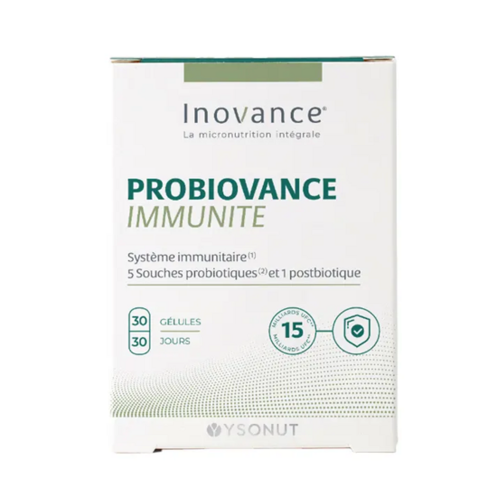 Inovance Probiovance Immunité 30 gélules – Microbiote et défenses immunitaires