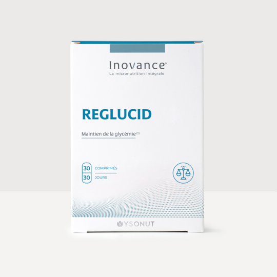 Inovance Reglucid 30 comprimés – Maintien d’une glycémie normale