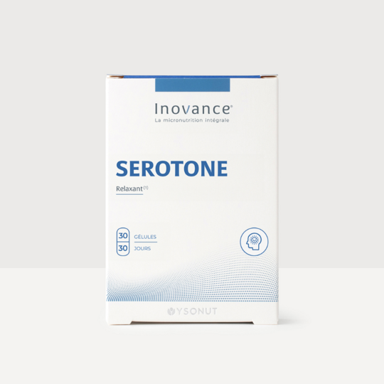 Inovance Serotone 30 gélules – Apaisement et équilibre nerveux