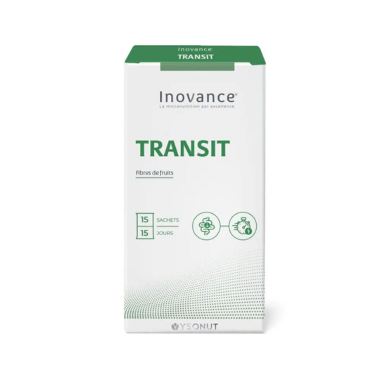 Inovance Transit fibres de fruits 15 sachets – Transit intestinal et flore