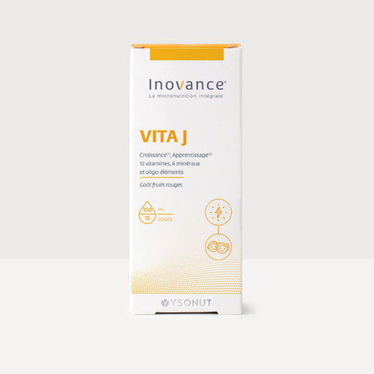 Inovance Vita J sirop croissance et développement cognitif 150 ml – Enfant dès 3 ans