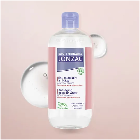 Jonzac Eau Micellaire anti-âge bio 500 ml