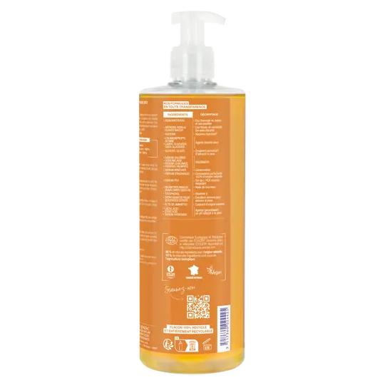 Jonzac Eau thermale Gel douche haute tolérance surgras Bio 500 mL