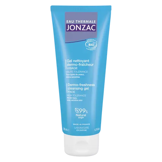 Jonzac Eau thermale Gel nettoyant dermo-fraîcheur Bio 200 mL
