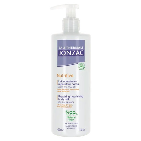 Jonzac Nutritive Lait nourrissant réparateur corps BIO 400 ml