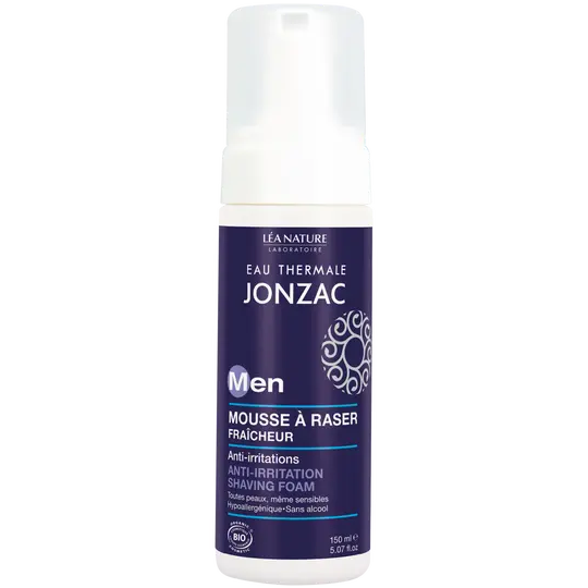 Jonzac Men Mousse à raser Anti-irritations 150 ml