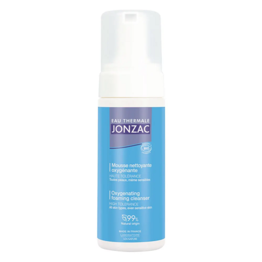 Eau Thermale Jonzac Mousse Nettoyante Oxygénante 150  ml