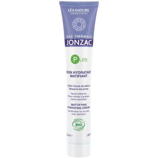 Jonzac Eau thermale Pure Soin hydratant matifiant Bio 50 mL