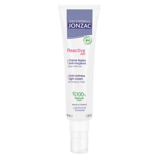 Jonzac Eau thermale Réactive AR Jonzac Crème légère anti-rougeurs 40 mL