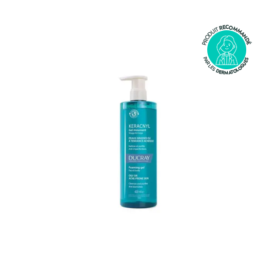 Ducray Keracnyl Gel Moussant Visage & Corps 400 ml