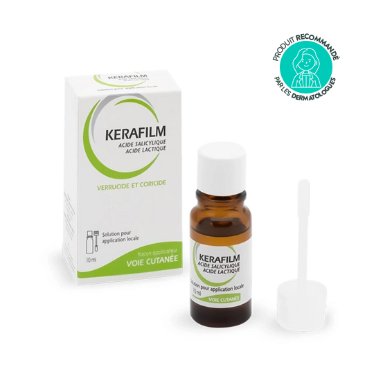 Ducray Kerafilm – Verrucide et coricide, traitement local des verrues et cors 10 ml