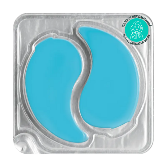 Klorane Patchs yeux lissants hydro-gel 2 patchs – soins contour des yeux