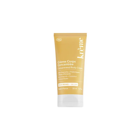 Krème Crème corps concentrée bio 50 ml — soin nourrissant format voyage