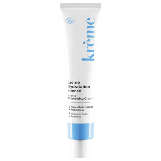Krème Crème hydratante visage à l'acide hyaluronique 50 ml — soin repulpant peaux déshydratées