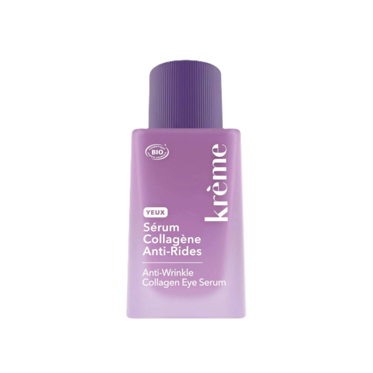 Krème Recharge sérum yeux collagène anti-rides bio 15 ml — soin contour des yeux fermeté
